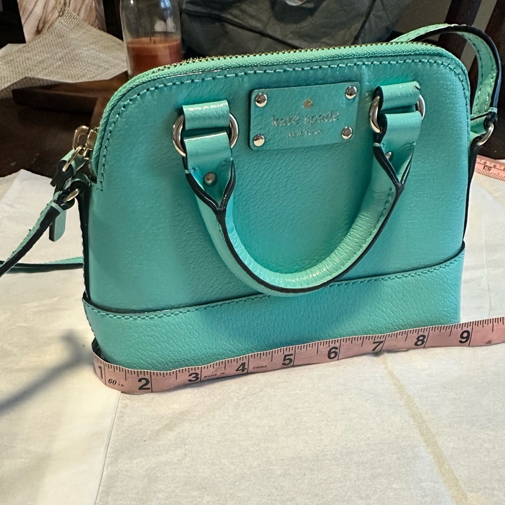 Kate Spade Mini Turquoise Teal cross body purse